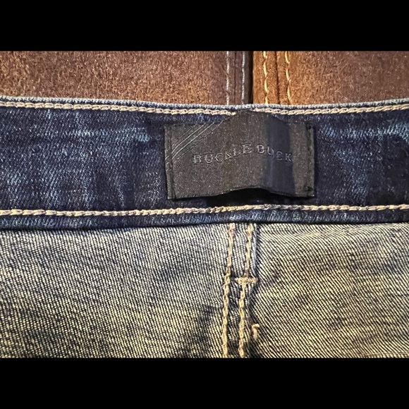 Buckle Black Ankle Skinny Jean - Picture 6 of 8